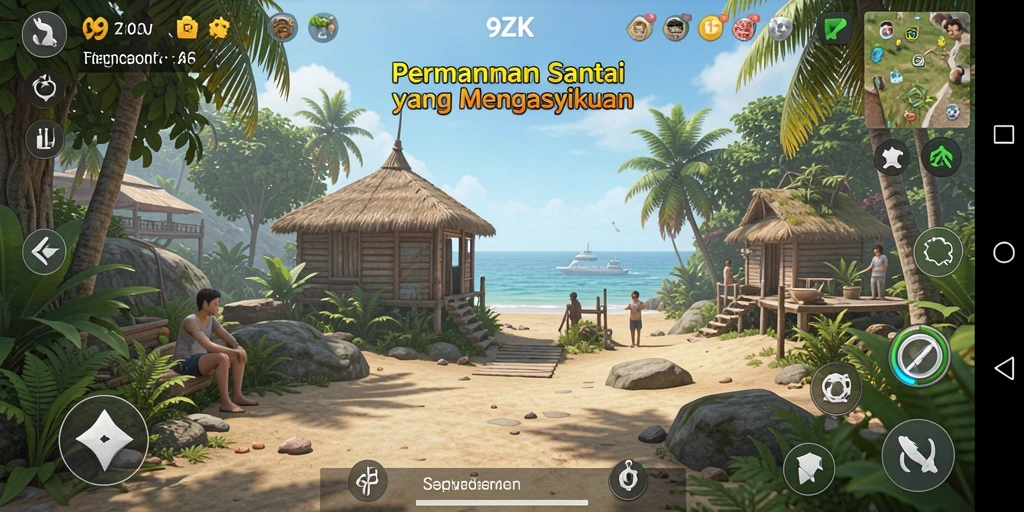 Tampilan menarik dari gameplay 9ZK yang menghibur.