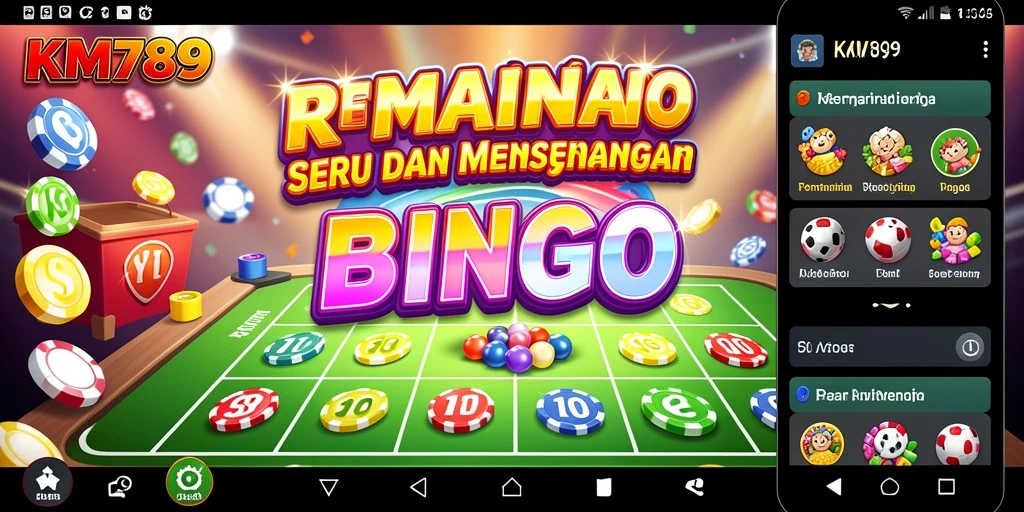 Gameplay Bingo yang menyenangkan dan interaktif dalam KM789.