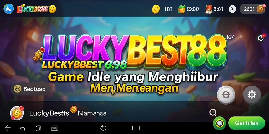 Tampilan gameplay LUCKYBEST88 yang menarik dan penuh warna.