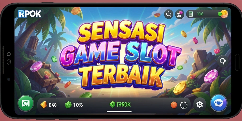 Tampilan menarik gameplay RPOK dengan fitur Slot yang memukau.