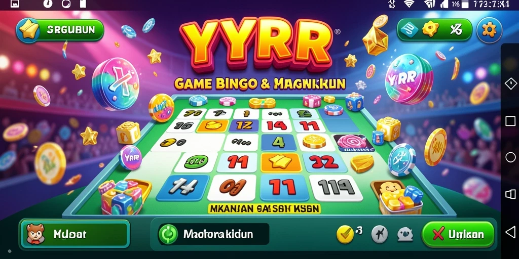 Tampilan gameplay YYRR yang menarik dan penuh warna.